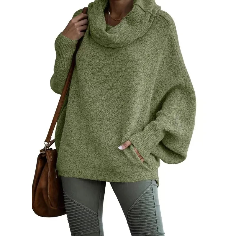 Lantern Loose Long Sleeve Casual Sweater